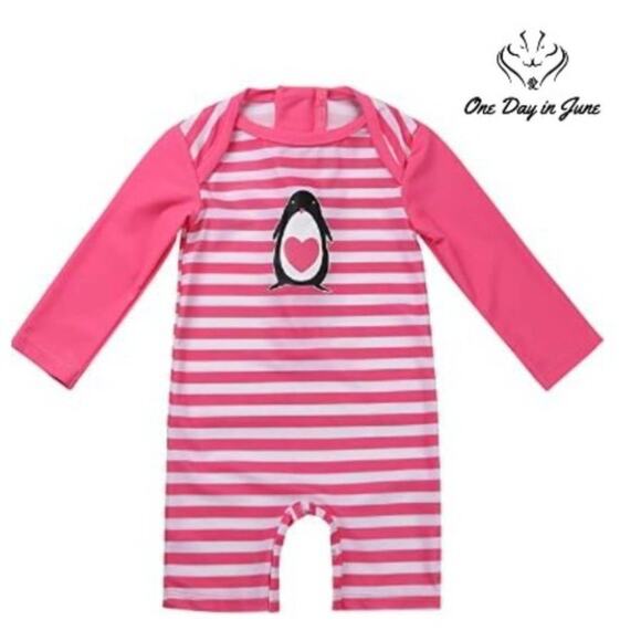 Iefiel Long Sleeve Sun Suit Size 18-24 Mths - Picture 1 of 4